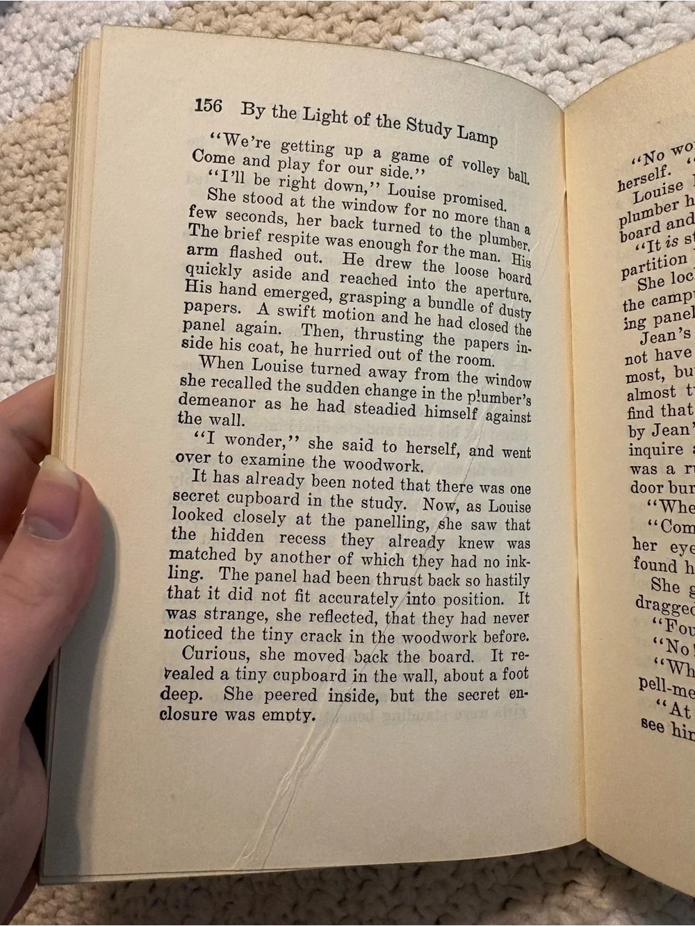 *Vintage* 1st Book The Dana Girls Mystery Stories By the Light of the Study Lamp
